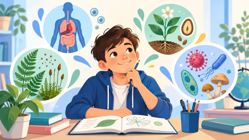 Biologia – klasa 5, ilustracja