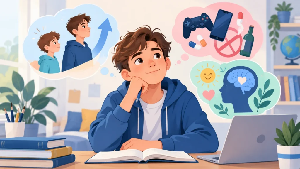 Edukacja zdrowotna – klasa 6, ilustracja