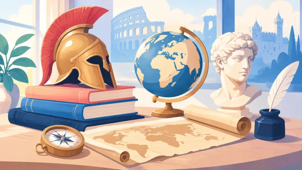 Historia – ilustracja przedmiotu