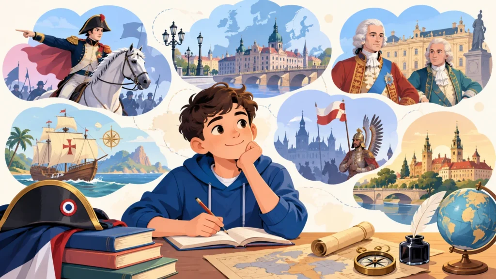 Historia – klasa 6, ilustracja