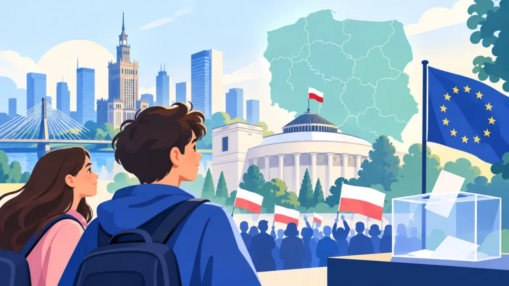 III Rzeczpospolita – ilustracja do działu, historia, klasa 8