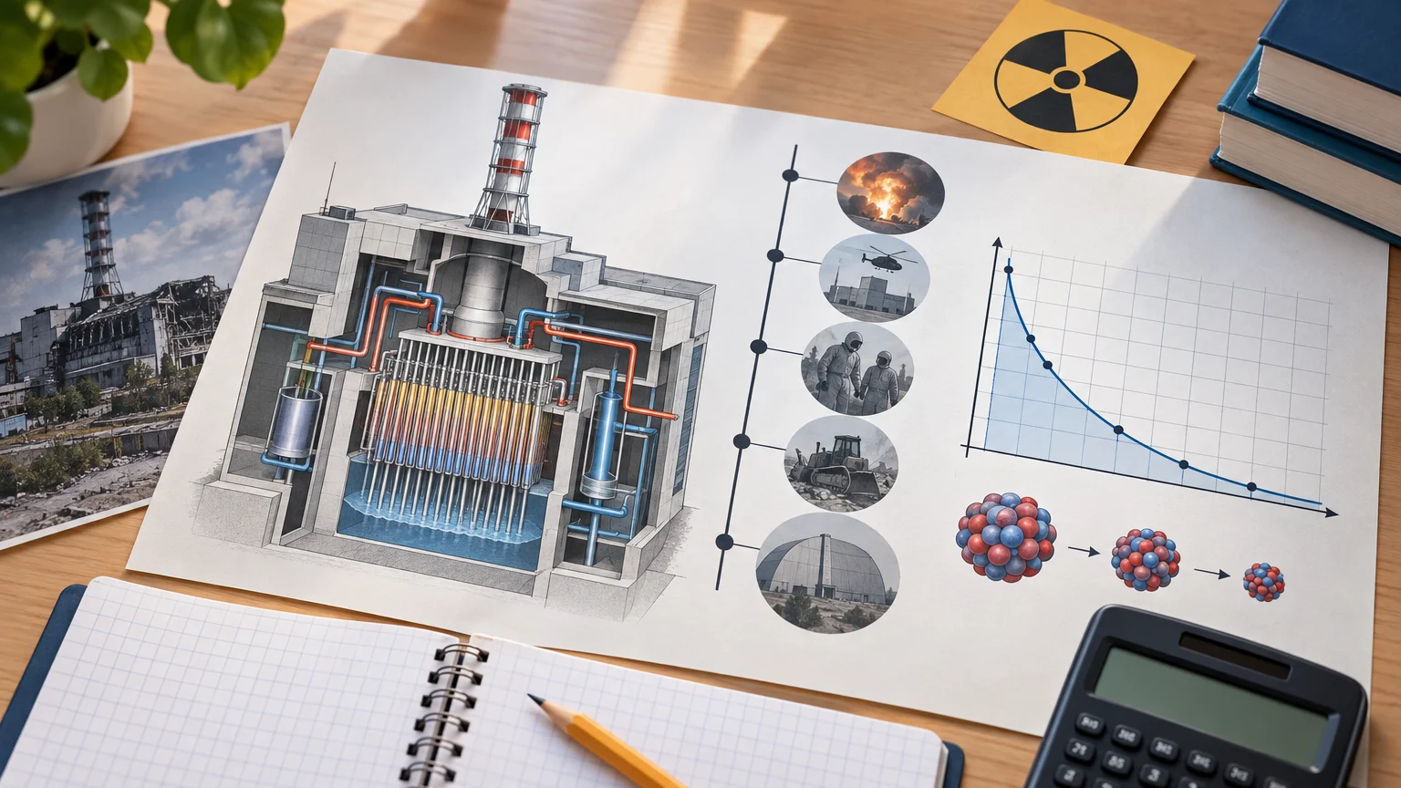Czarnobyl 1986 – karty pracy dla klasy 7 (PDF do druku)