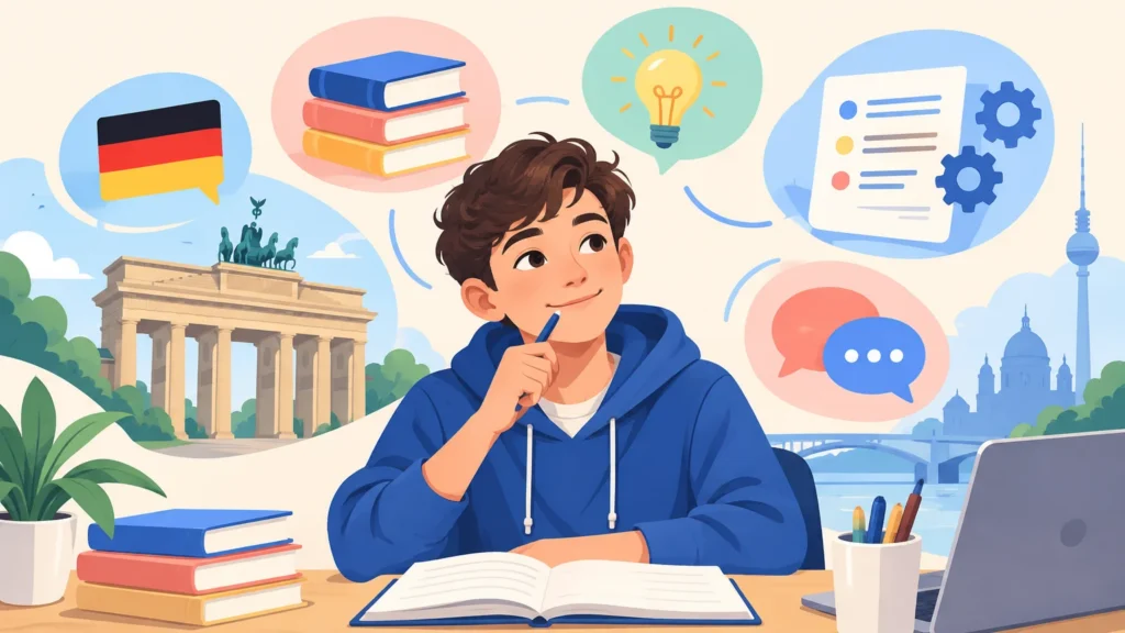 Język niemiecki – klasa 7, ilustracja
