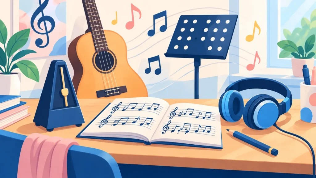 Muzyka – ilustracja przedmiotu
