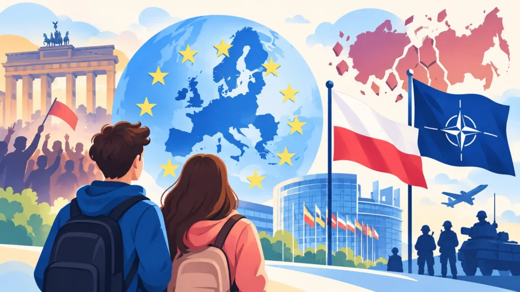 Współczesny świat – ilustracja do działu, historia, klasa 8
