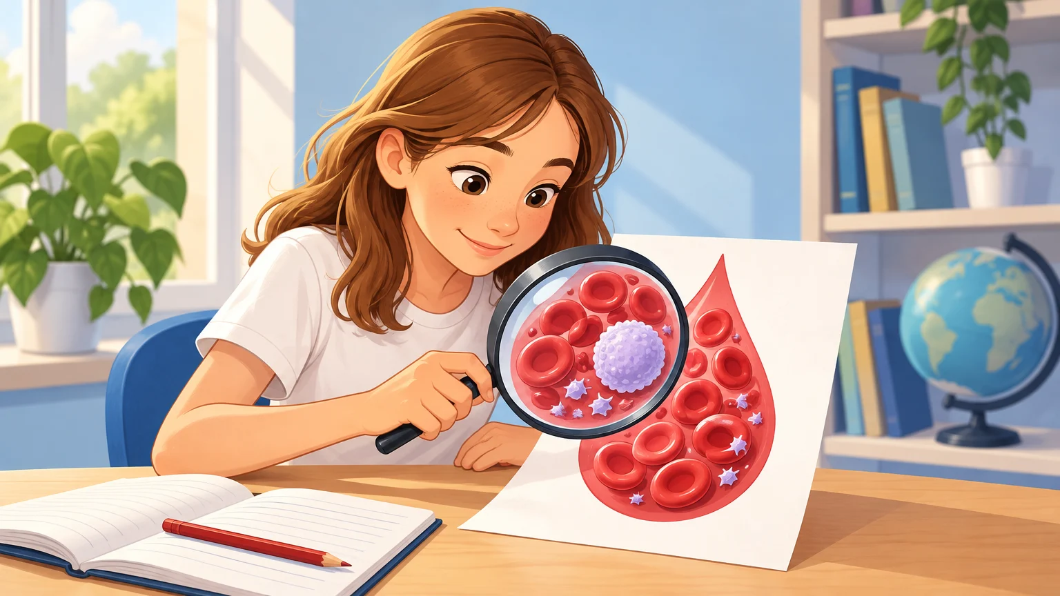 Krew – skład, funkcje, grupy krwi – karty pracy klasa 7 (biologia) PDF: 3 poziomy