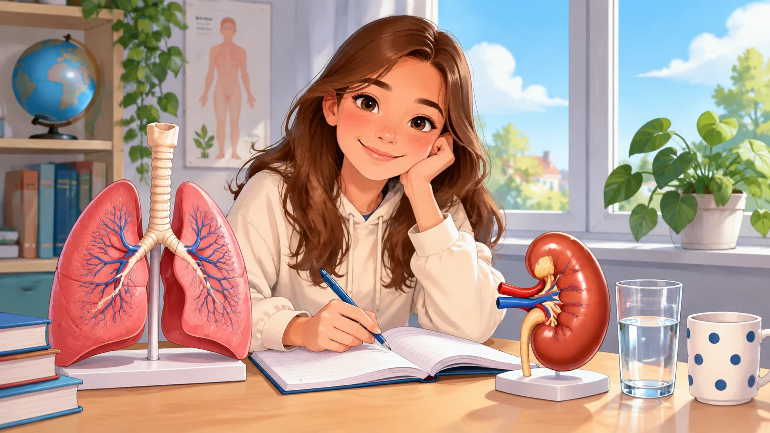 Powtórka: układ oddechowy i moczowy – karty pracy klasa 7 (biologia) PDF: 3 poziomy