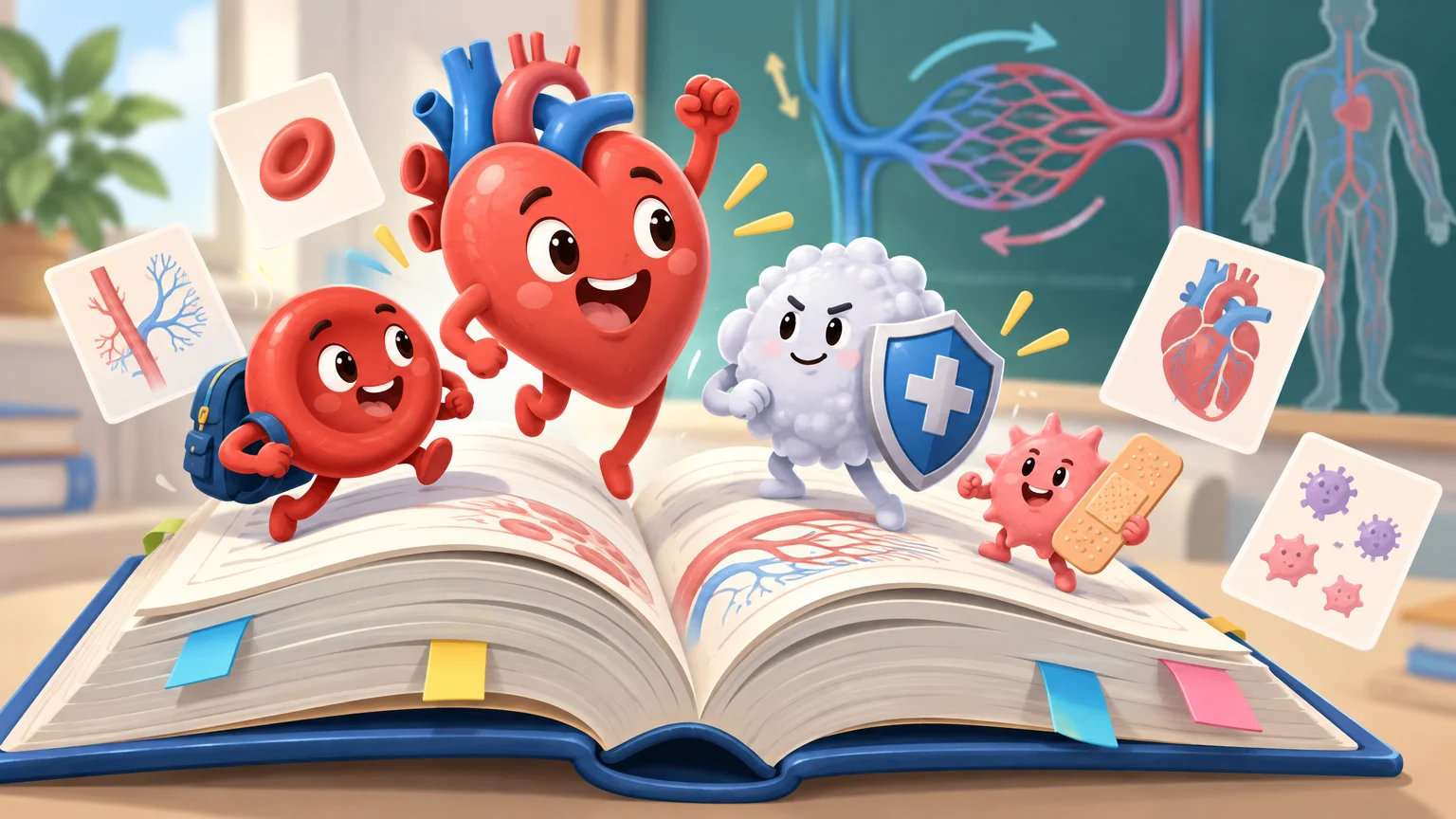 Słowniczek pojęć: układ krążenia – wszystkie definicje z działu do powtórki przed sprawdzianem (biologia, klasa 7)